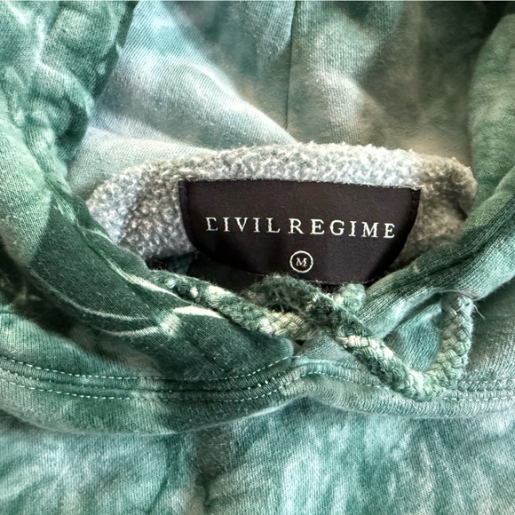 Civil Regime Tye Dye Embroidered Hoodie - Picture 5 of 5